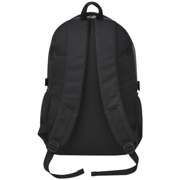 40L Schulrucksack - Schwarz und Grau