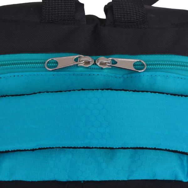 40L Schulrucksack Schwarz und Blau