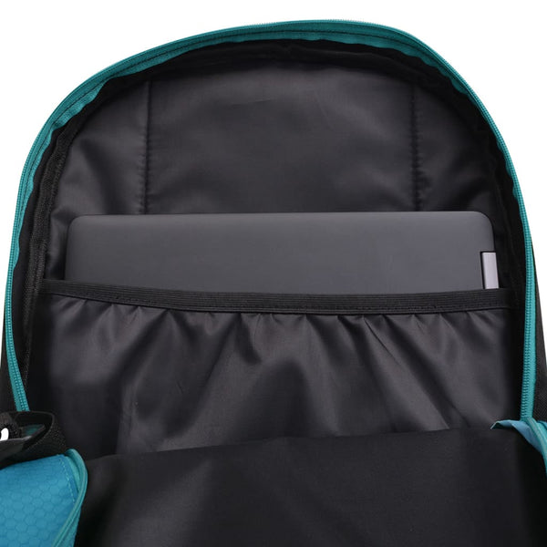 40L Schulrucksack Schwarz und Blau