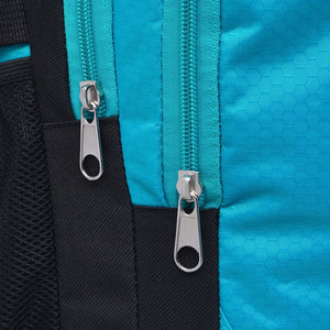 40L Schulrucksack Schwarz und Blau
