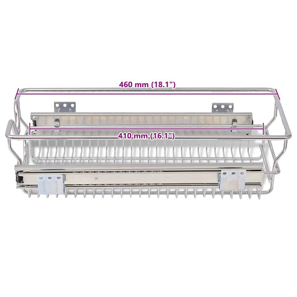 Korbauszug Schublade 300mm, 2er Set