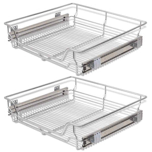 Korbauszug Schublade 600 mm, 2er Set