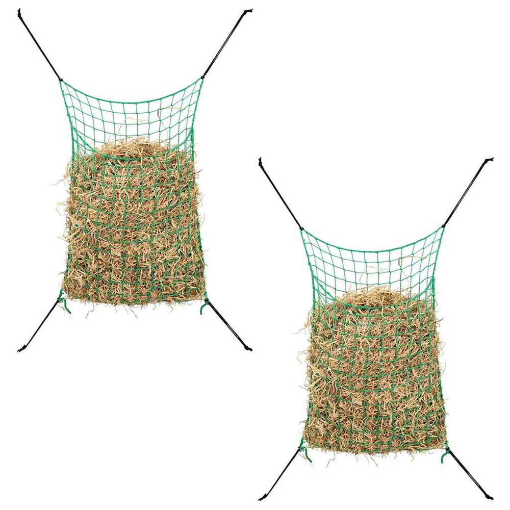 Heunetze 2 Stk Rechteckig 0,9x1,5 m PP