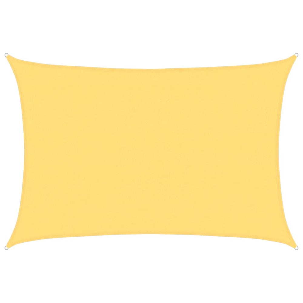 Rechteckiges Sonnensegel Beige 4x6m