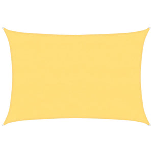 Rechteckiges Sonnensegel Beige 4x6m