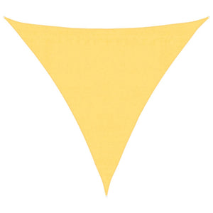 Beige Dreieck Sonnensegel 3,6 m HDPE