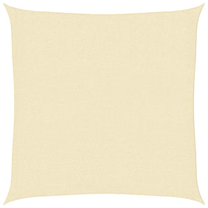 Quadratisches Sonnensegel 3,6x3,6m Creme