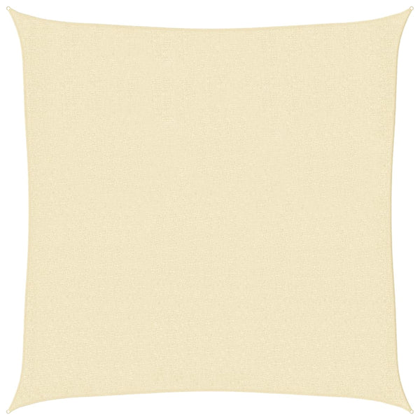 Quadratisches Sonnensegel 3,6x3,6m Creme