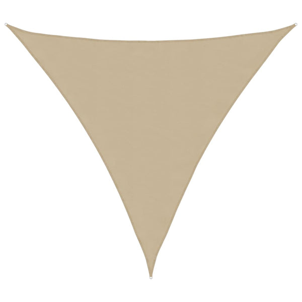 Dreieckiges Sonnensegel Oxford Beige 3,6 m