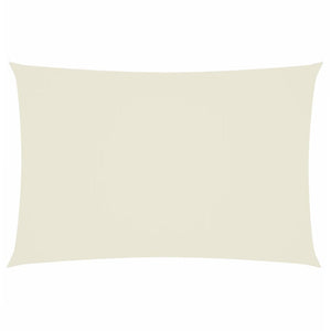Rechteckiges Sonnensegel Oxford Creme 2x4m
