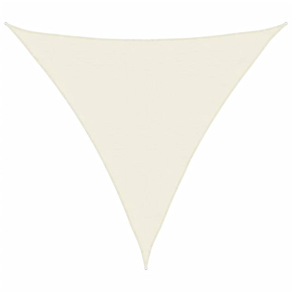 Dreieckiges Sonnensegel Oxford Creme 5x5x5 m