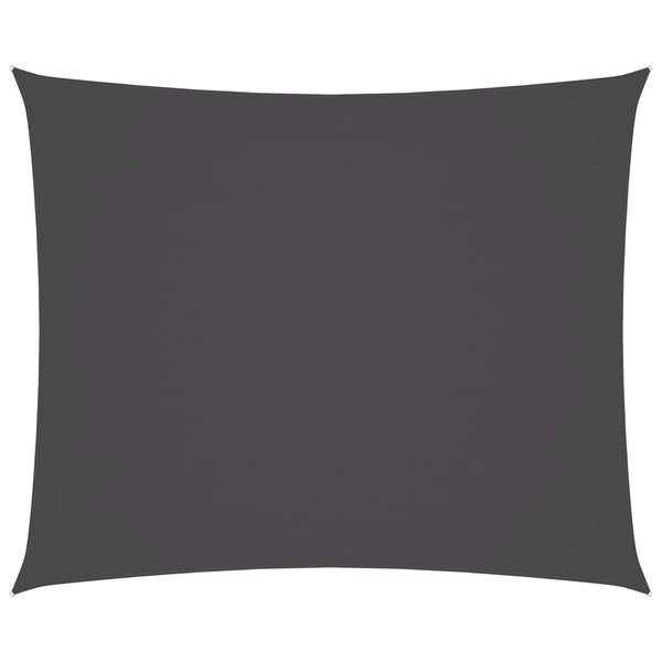 Rechteckiges Sonnensegel Oxford 4x6m Anthrazit