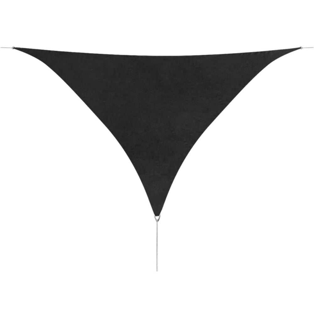 Dreieckiges Sonnensegel Oxford Anthrazit 5x5x5 m