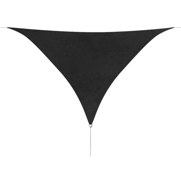 Dreieckiges Sonnensegel Oxford Anthrazit 5x5x5 m