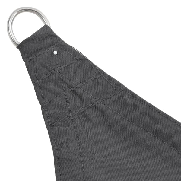 Dreieckiges Sonnensegel Oxford Anthrazit 5x5x5 m