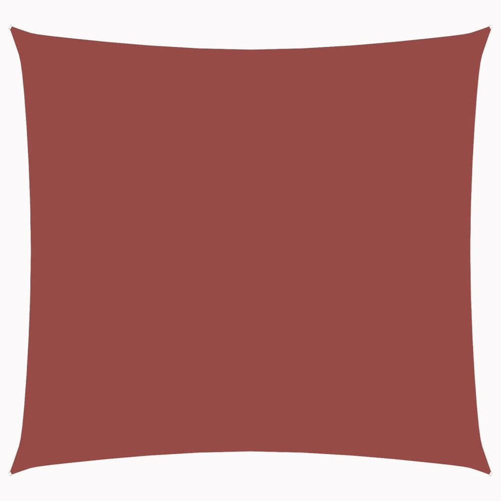 Quadratisches Sonnensegel Oxford 3,6x3,6m Terracotta