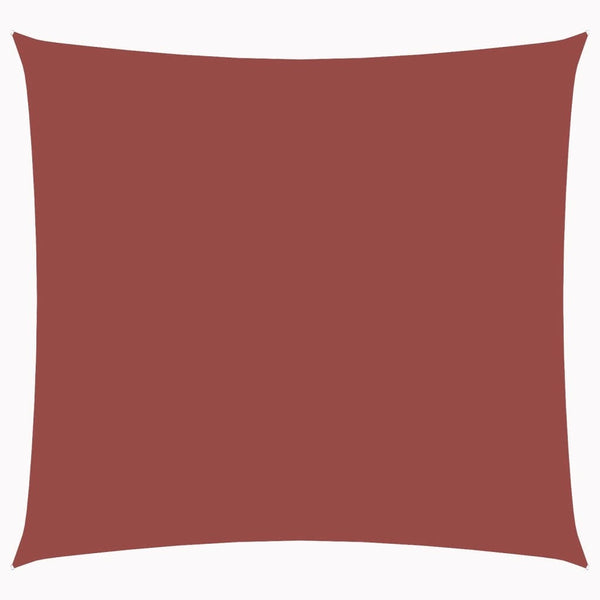 Quadratisches Sonnensegel Oxford 3,6x3,6m Terracotta