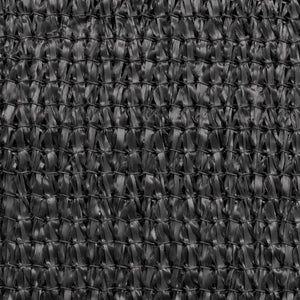 Anthrazit Balkonsichtschutz HDPE 90x400 cm
