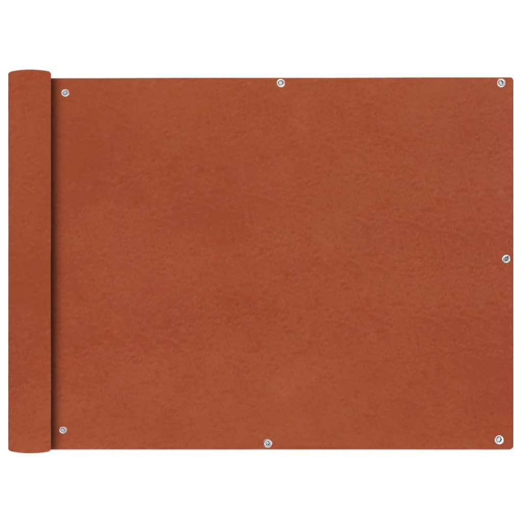 Balkonsichtschutz Oxford Terracotta 90x400 cm