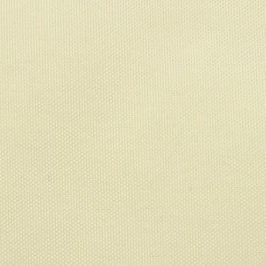 Balkonsichtschutz Creme Oxford Gewebe 75x400 cm