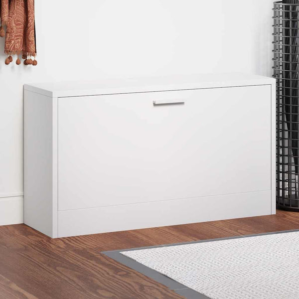 Schuhbank Weiß 80x24x45 cm