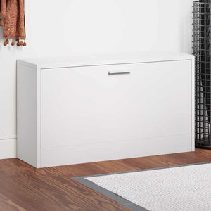 Schuhbank Weiß 80x24x45 cm