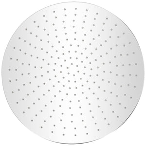 Regenbrause Edelstahl 40 cm Rund