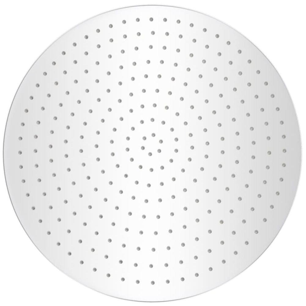 Regenbrause Edelstahl 50 cm Rund