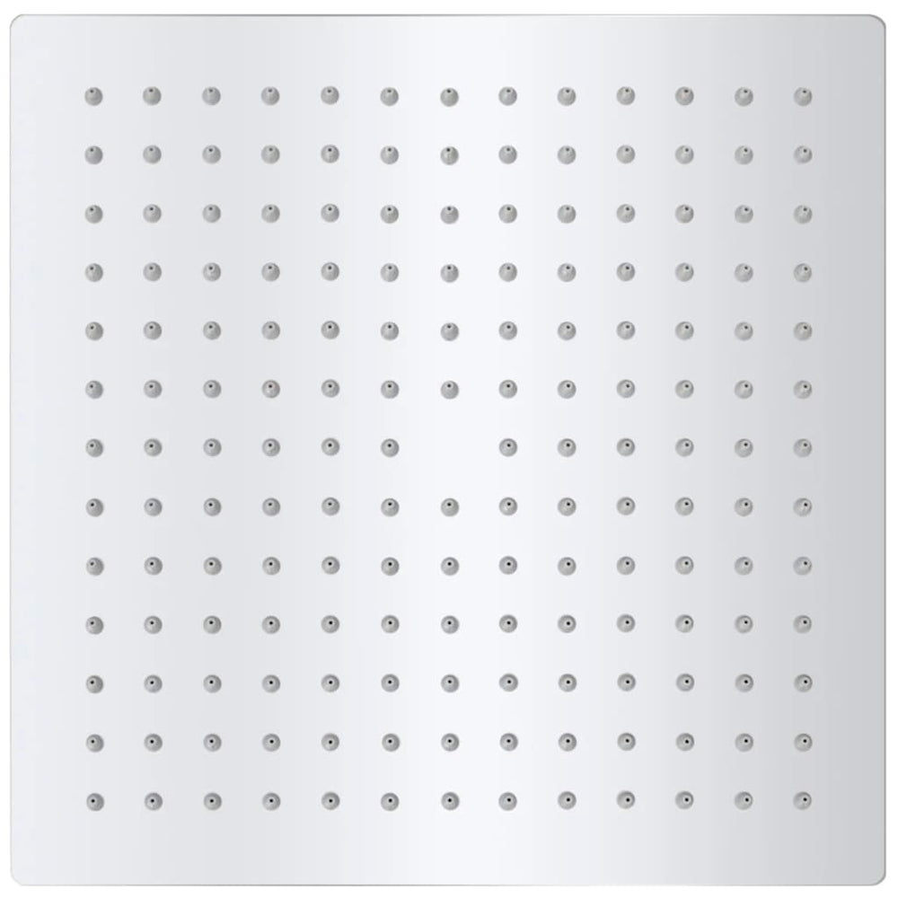 Regenbrause Edelstahl 25x25 cm Quadratisch