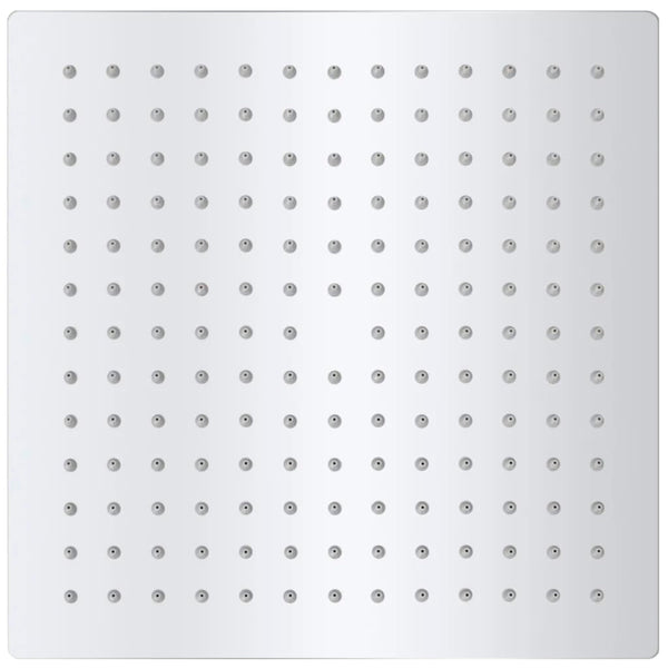 Regenbrause Edelstahl 25x25 cm Quadratisch