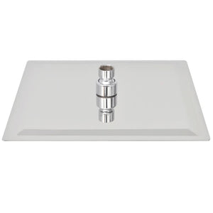 Regenbrause Edelstahl 25x25 cm Quadratisch