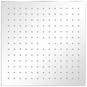 Regenbrause Edelstahl 30x30 cm Quadratisch