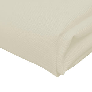 Serviettes de table vidaXL 50 p. crème 50x50 cm