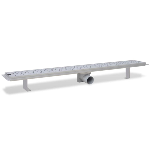 Duschrinne 930x140 mm Edelstahl Löcher-Design