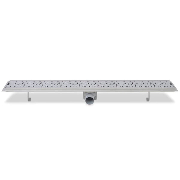 Duschrinne 930x140 mm Edelstahl Löcher-Design