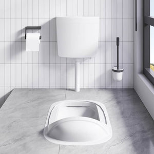 Spülkasten Wasserzulauf Unten 3/6 L Weiß
