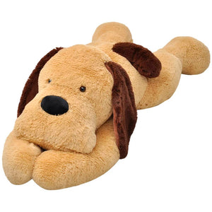XXL Plüschhund Kuscheltier Braun 160cm