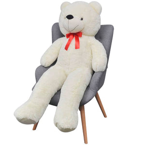 XXL Teddybär Plüschtier Weiß 242cm