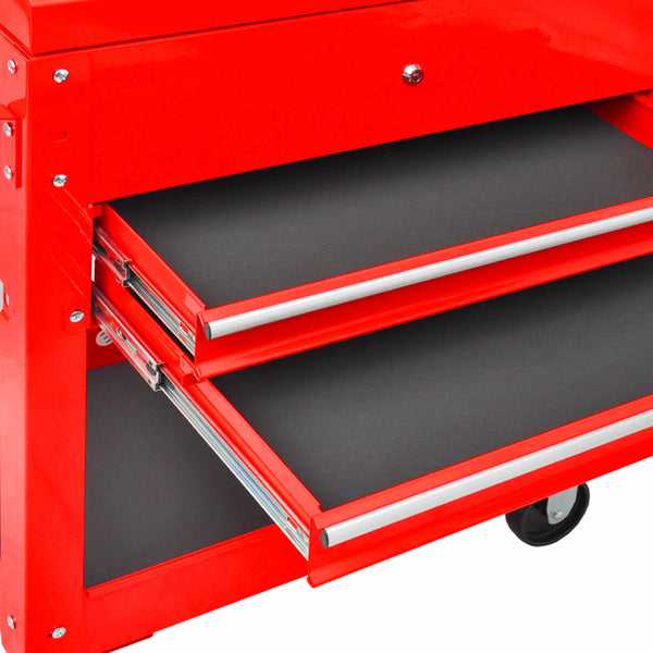 Werkzeugwagen Rot 70,5 x 37 x 71 cm Stahl