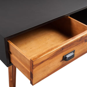 Couchtisch Akazienholz Massiv 90 x 50 x 40 cm