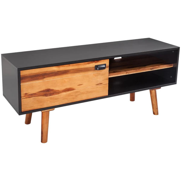 TV-Schrank Massivholz Akazie 120x35x50 cm