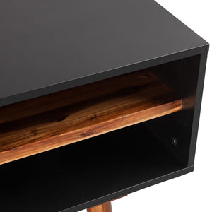 TV-Schrank Massivholz Akazie 120x35x50 cm