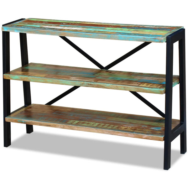 vidaXL Buffet 3 étagères en bois de récupération