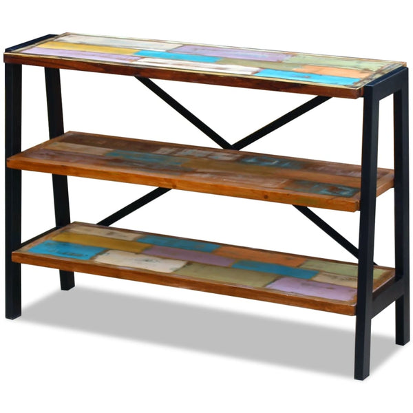 vidaXL Buffet 3 étagères en bois de récupération