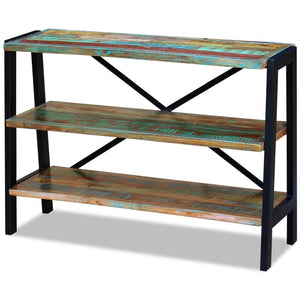 vidaXL Buffet 3 étagères en bois de récupération