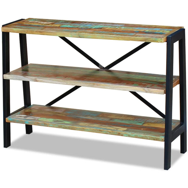 vidaXL Buffet 3 étagères en bois de récupération