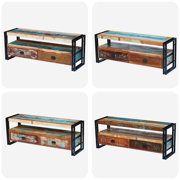 TV-Schrank Altholz Massiv