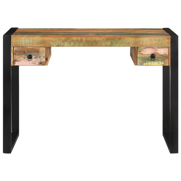 vidaXL Bureau en bois de récupération