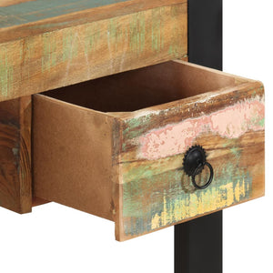 vidaXL Bureau en bois de récupération