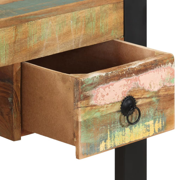 vidaXL Bureau en bois de récupération